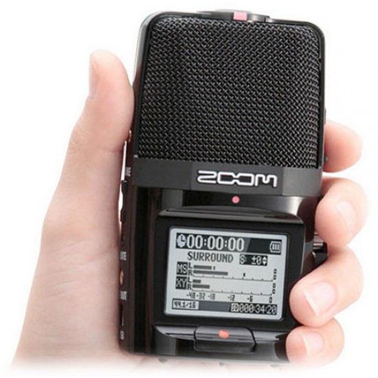 Zoom H2n 2-Input / 4-Track Portable Handy Recorder with